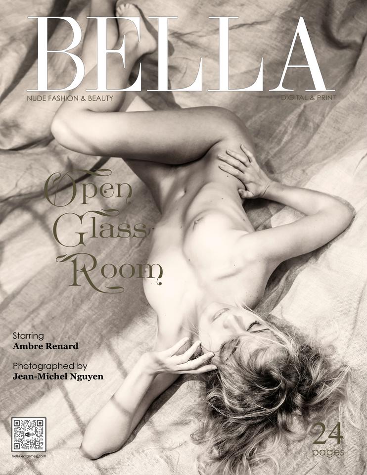 Ambre Renard - Open Glass Room cover - Bella Nude and Fashion Magazine