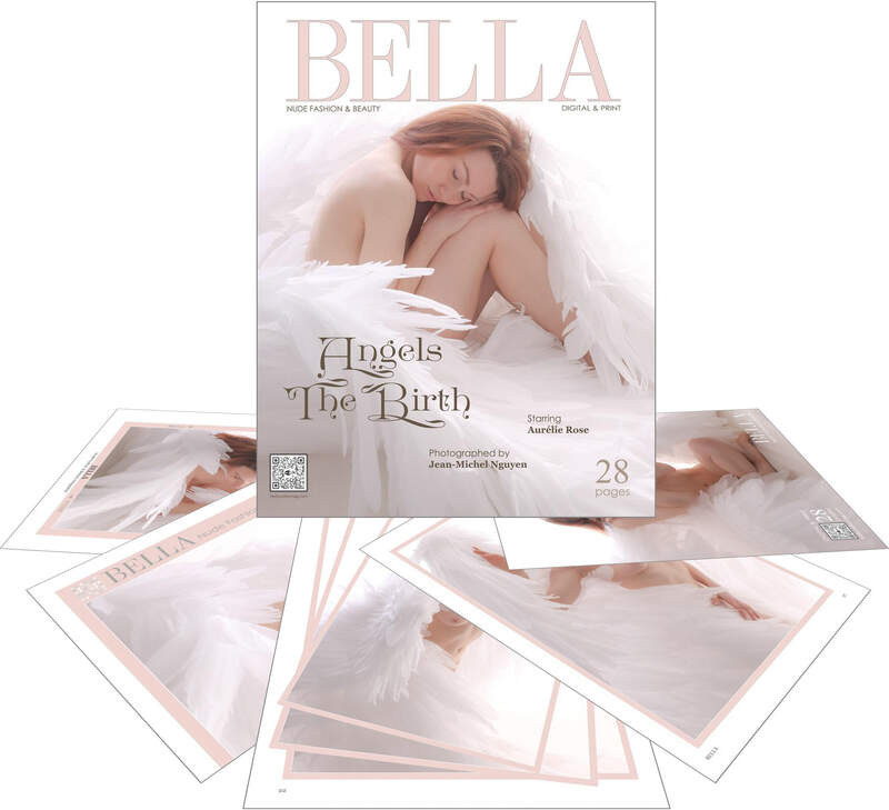 Aurelie Rose - Angels - The Birth previews perspective - Bella Nude and Fashion Magazine