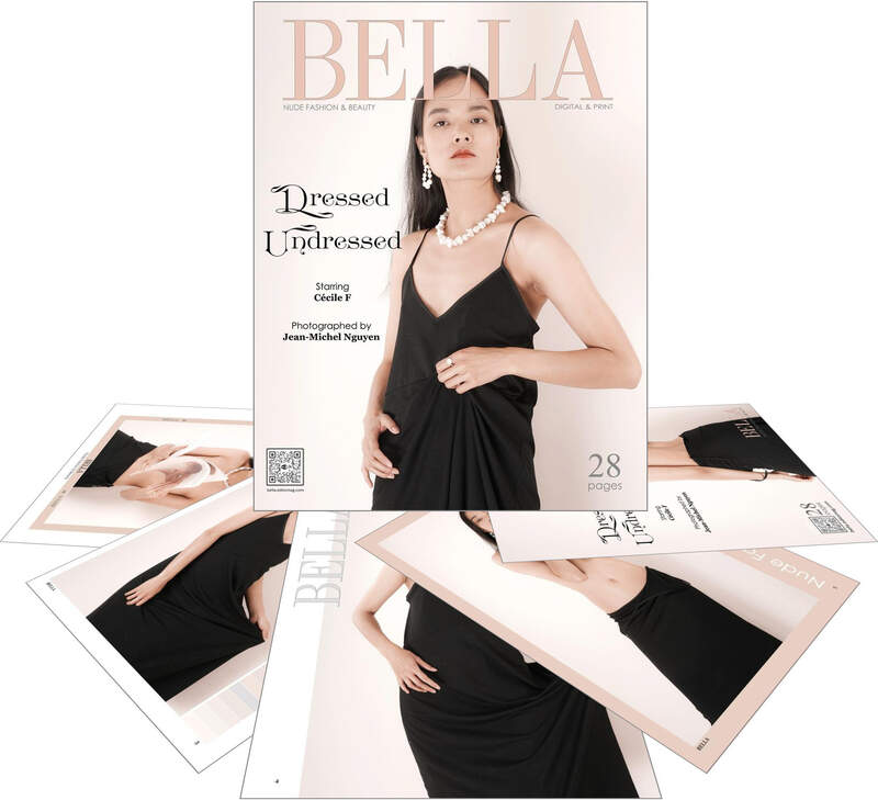 Cecile F - Dressed Undressed previews perspective - Bella Nude and Fashion Magazine