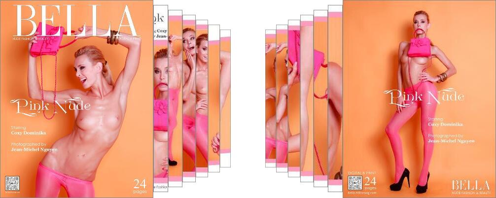 Coxy Dominika - Pink Nude digital - Bella Nude and Fashion Magazine