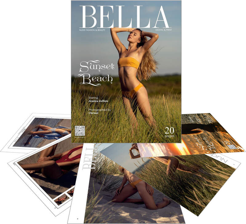 Jessica Jullien - Sunset Beach previews perspective - Bella Nude and Fashion Magazine