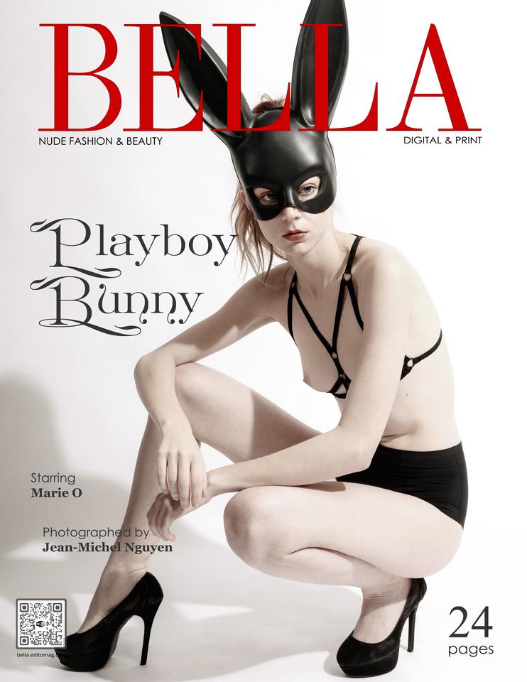 Marie O - Playboy Bunny cover - Bella Nude and Fashion Magazine
